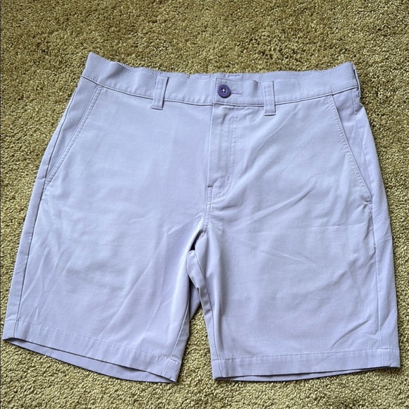 Travis Mathew Open to Close Tech Chino Shorts Imperial Purple - Picture 3 of 8